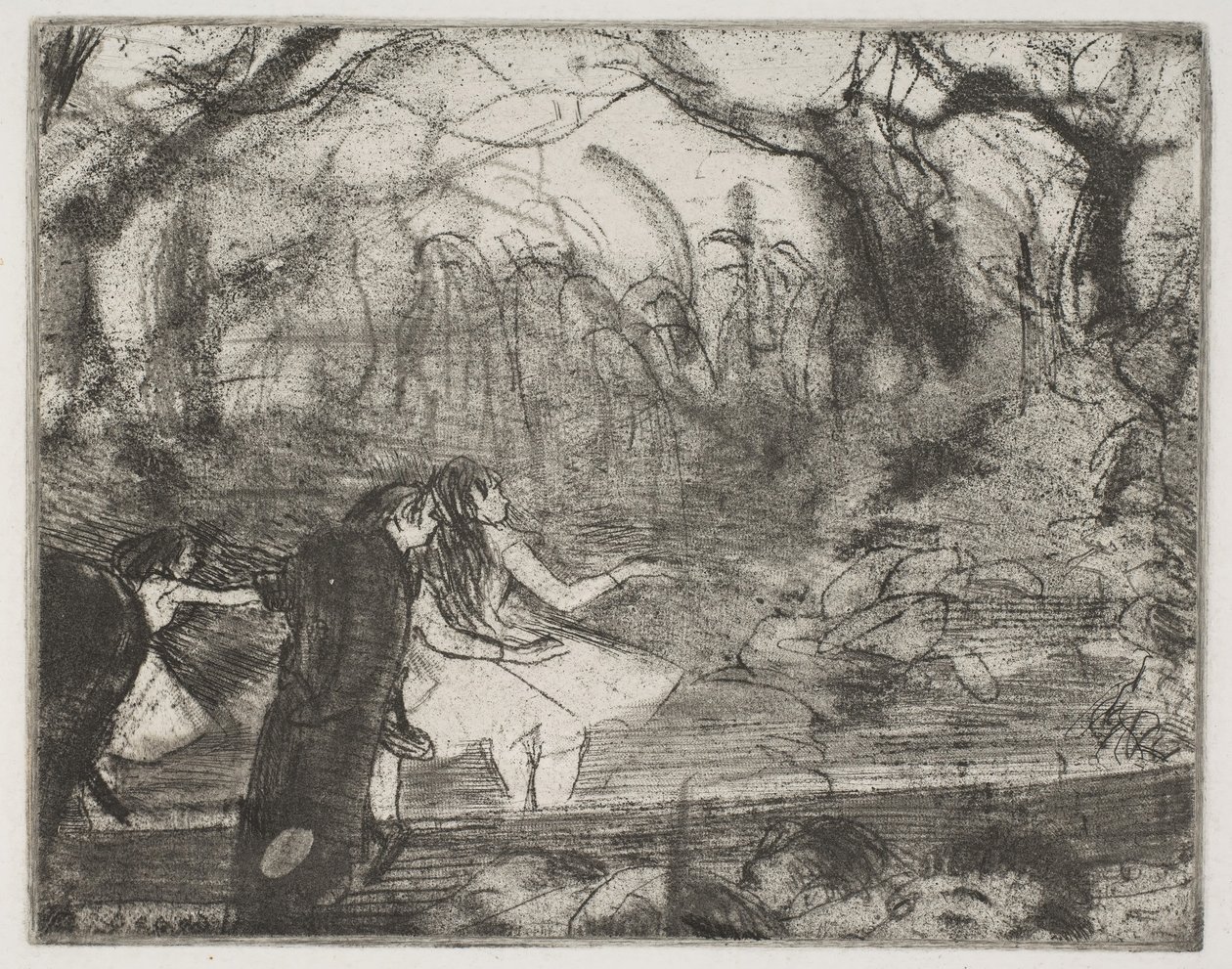 Sul palco III, 1876-77 da Edgar Degas