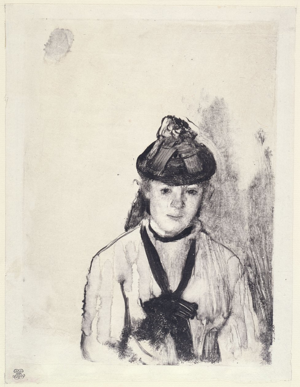Ritratto di Ellen Andrée da Edgar Degas
