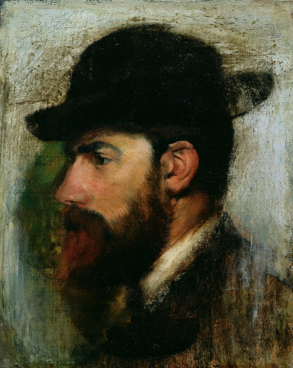 Ritratto di Henri Rouart (1833-1912) 1871 da Edgar Degas