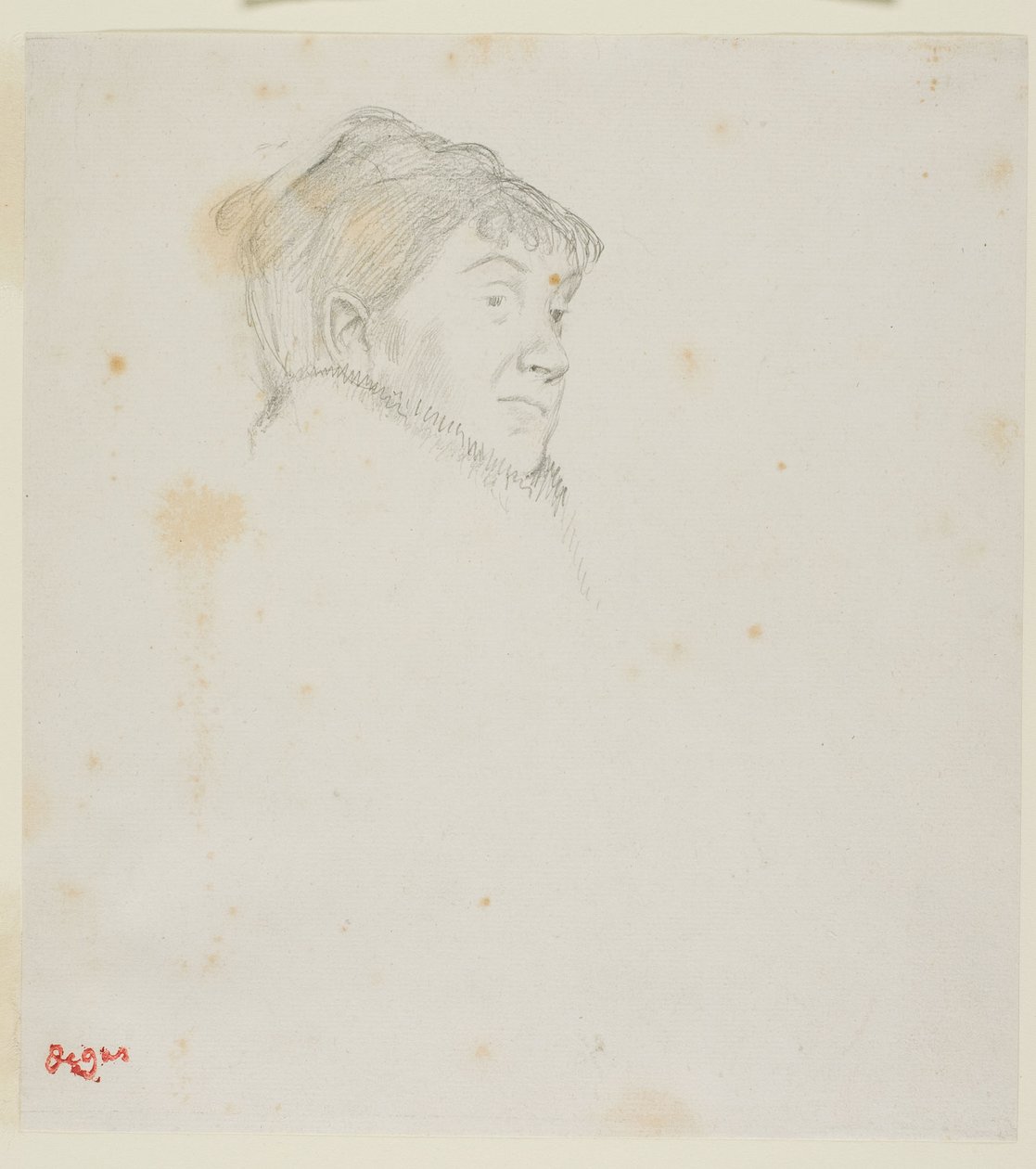 Ritratto di Madame Dietz-Monnin (già Testa di donna) da Edgar Degas