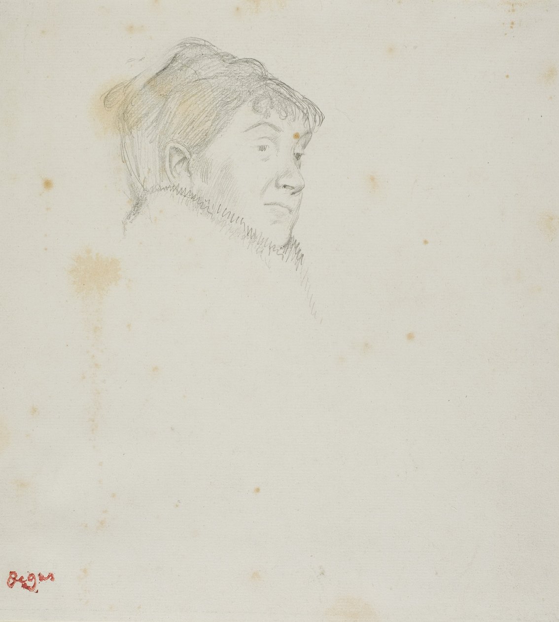 Ritratto di Madame Dietz-Monnin da Edgar Degas