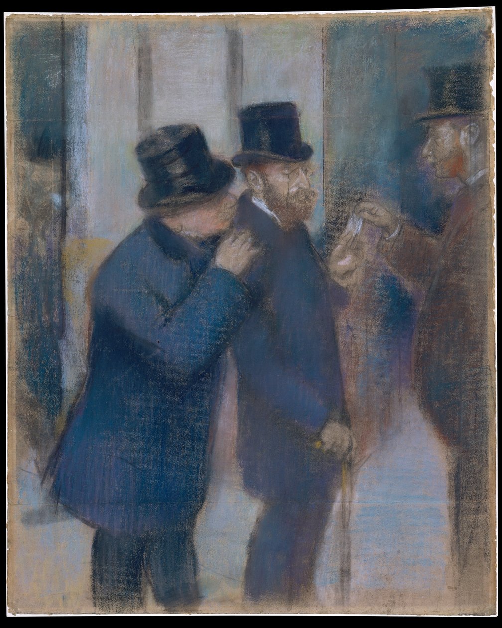 Ritratti alla Borsa da Edgar Degas