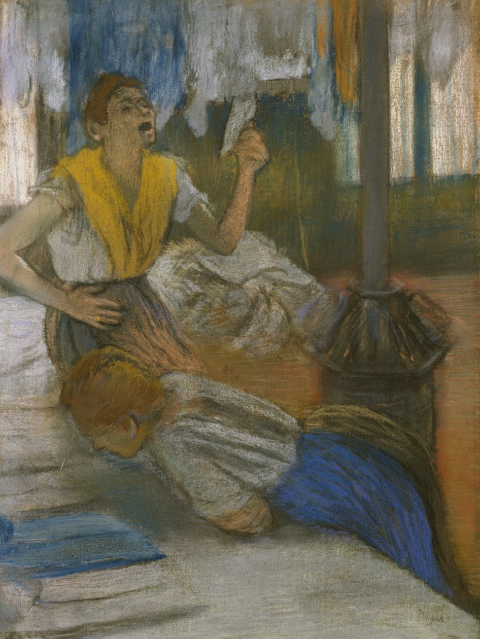 Leggendo una Lettera da Edgar Degas