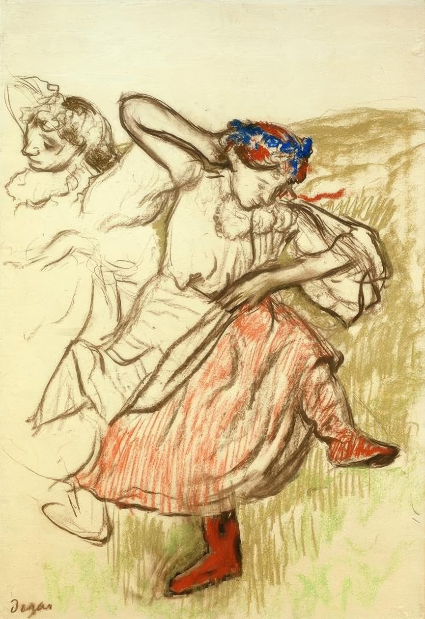 Ballerine russe da Edgar Degas
