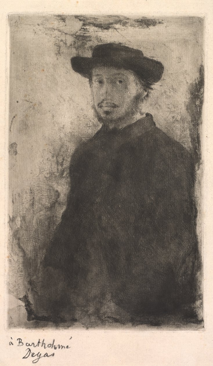 Autoritratto da Edgar Degas
