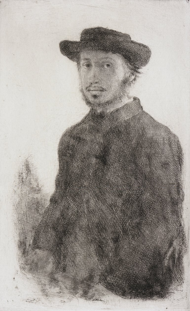 Autoritratto da Edgar Degas