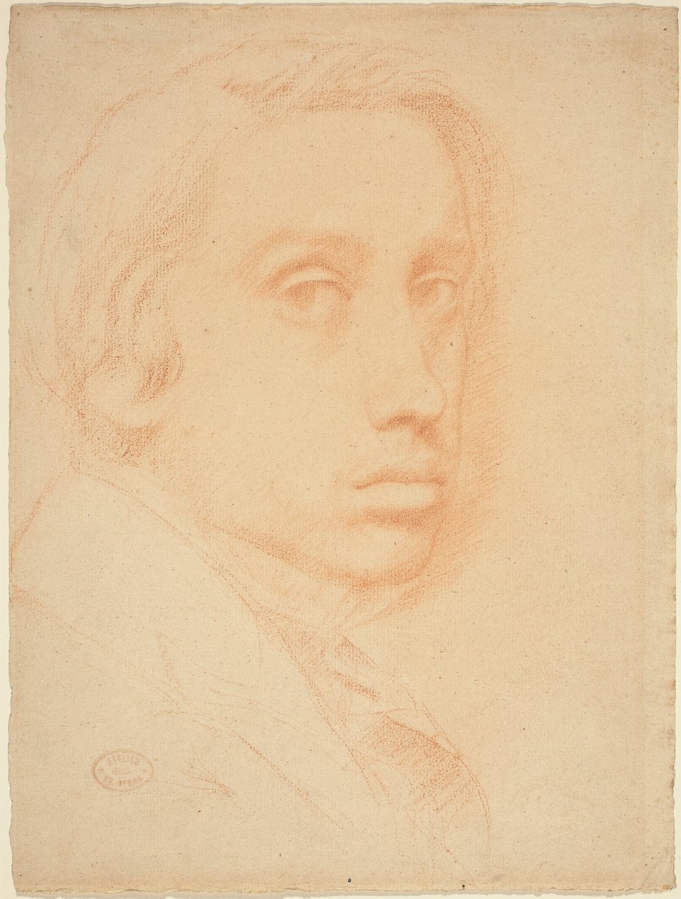 Autoritratto, c. 1855 da Edgar Degas