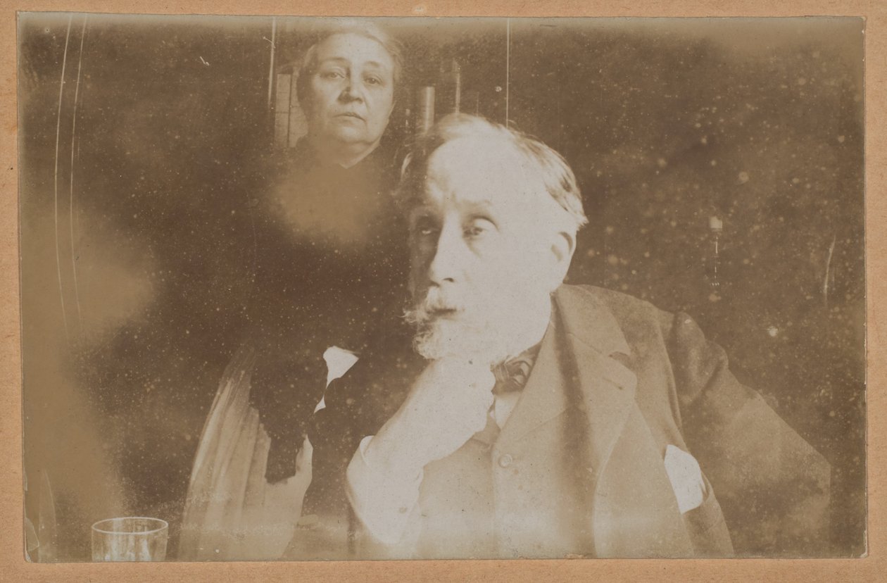 [Autoritratto con Zoé Closier] da Edgar Degas