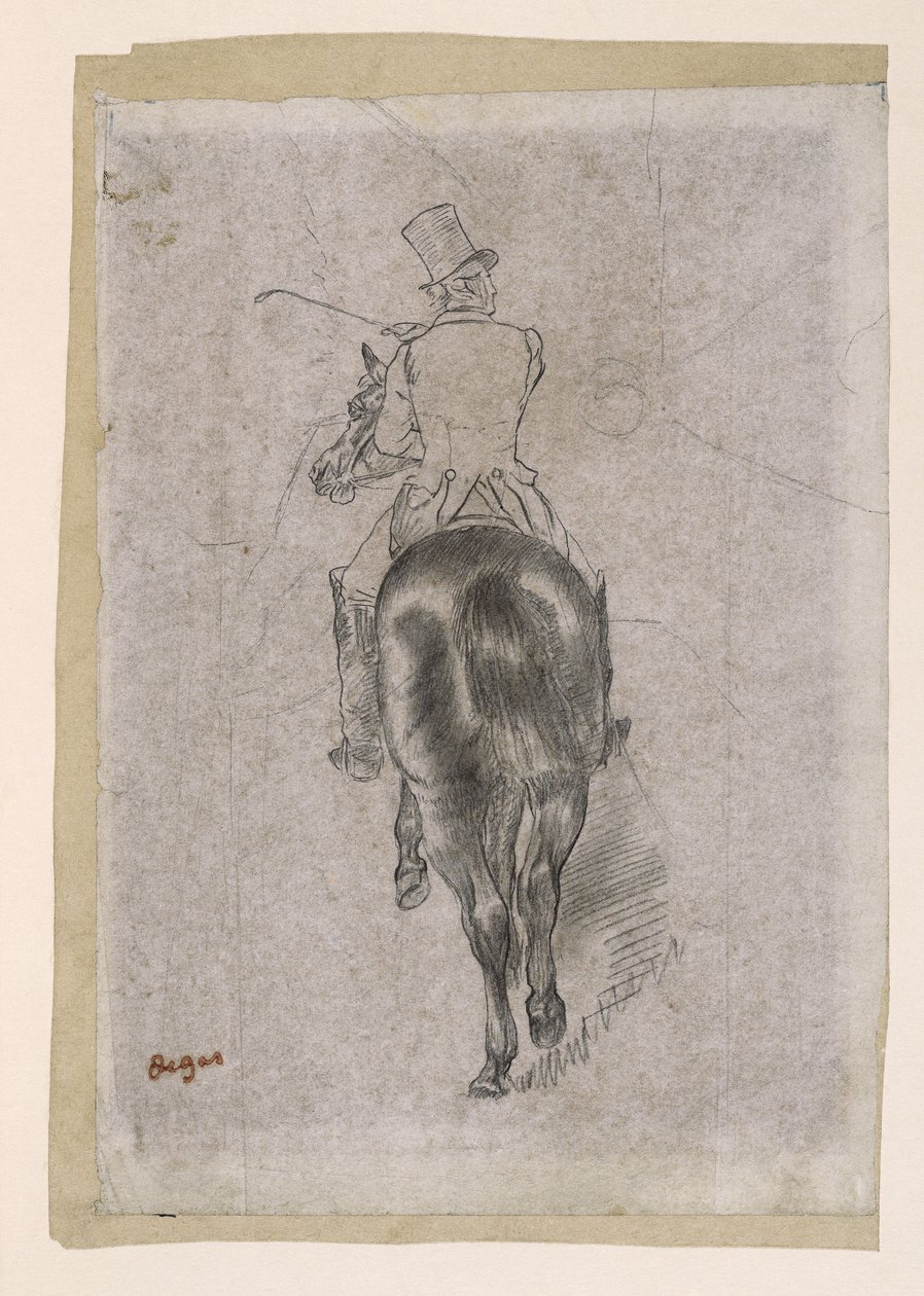 Spronare il cavallo da Edgar Degas
