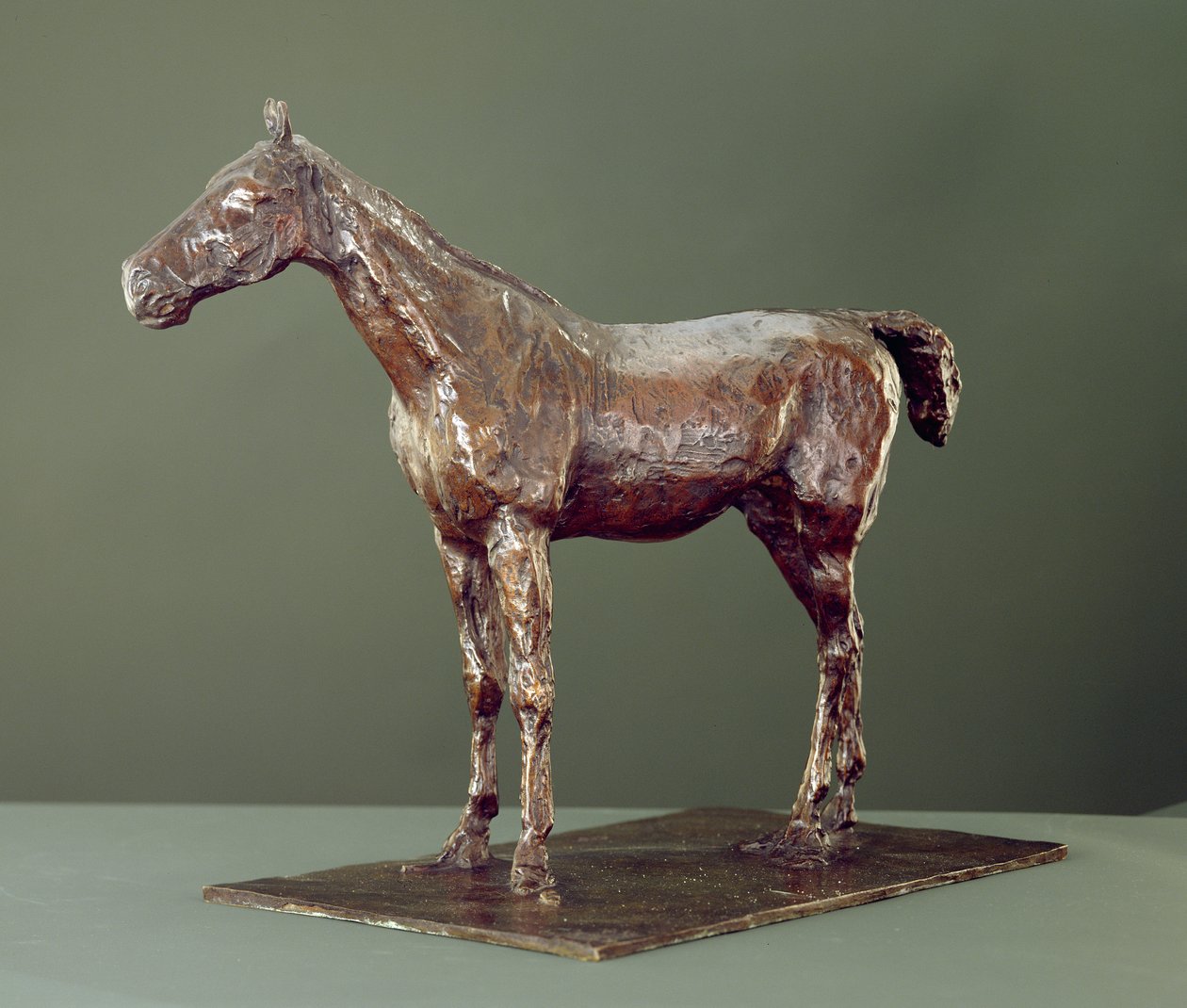 Cavallo in piedi (bronzo) da Edgar Degas