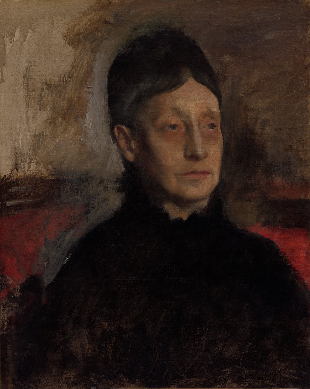 Stefanina Primicile Carafa, Marchesa di Cicerale e Duchessa di Montejasi, c. 1875 da Edgar Degas