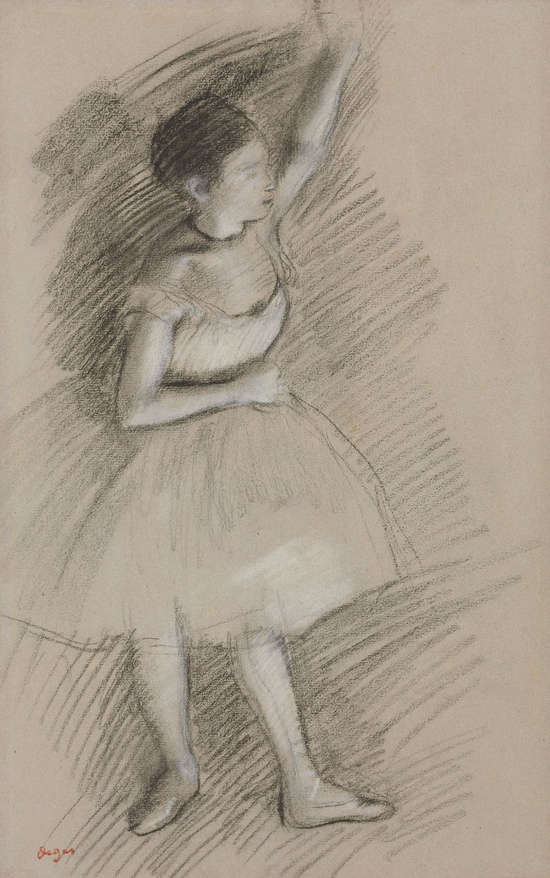 Studio di una ballerina da Edgar Degas