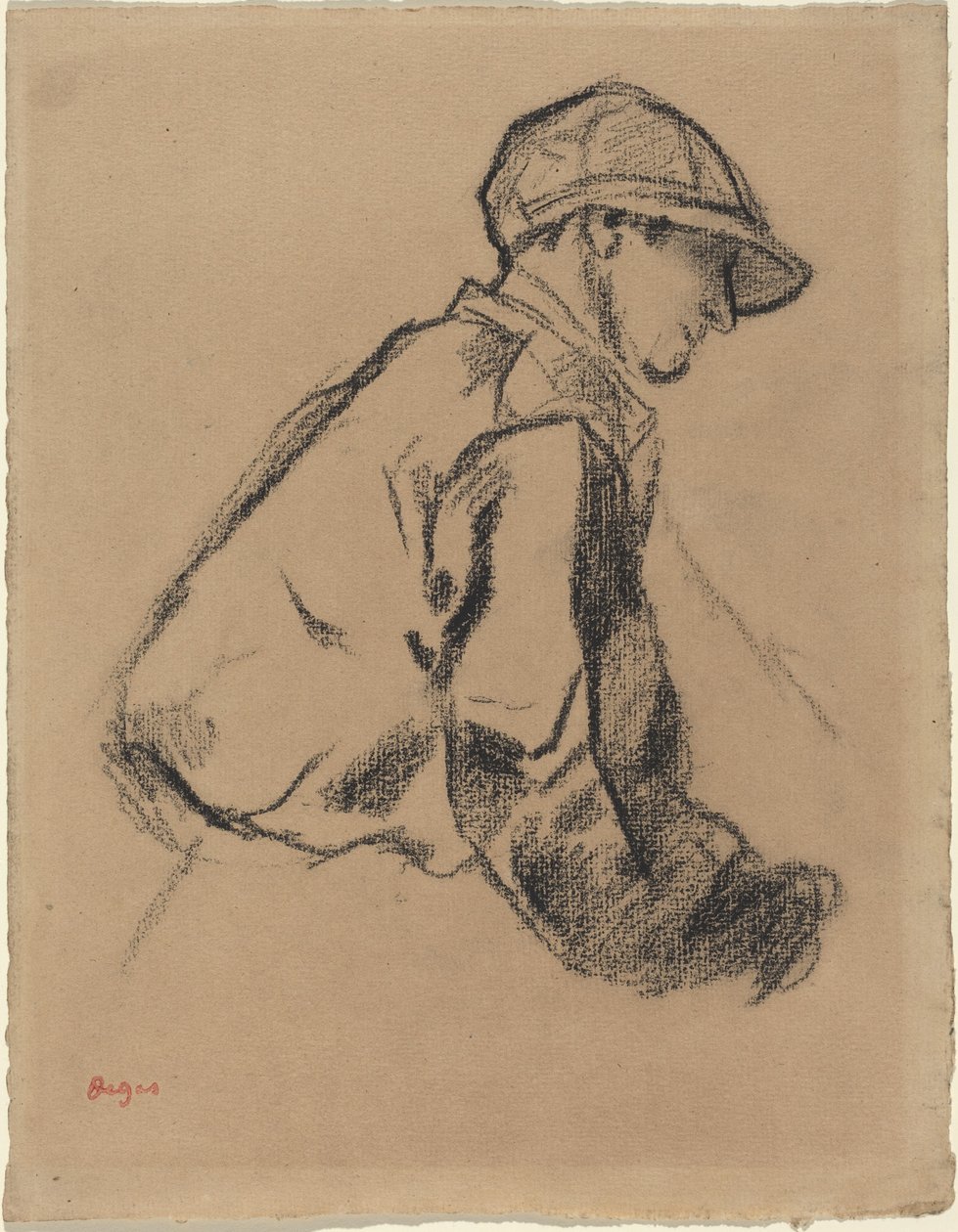 Studio di un fantino da Edgar Degas