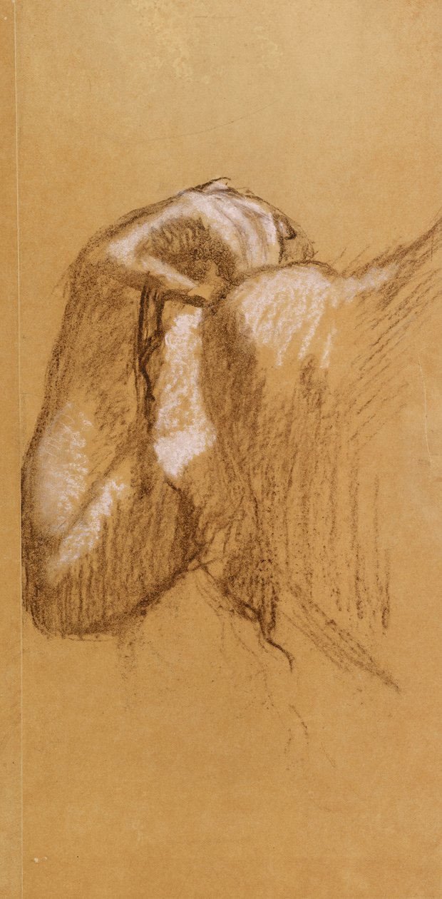 Studio di un braccio da Edgar Degas