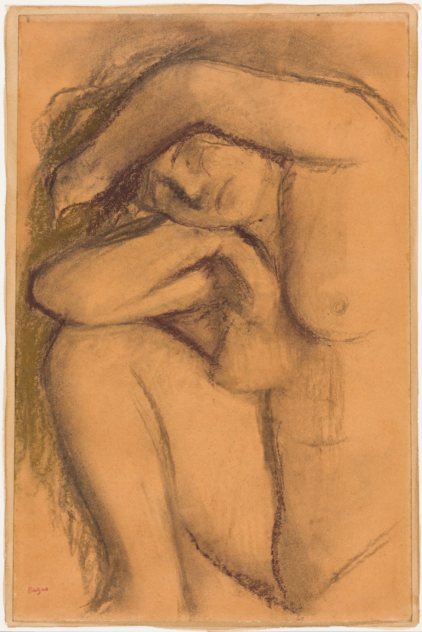 Studio di nudo da Edgar Degas