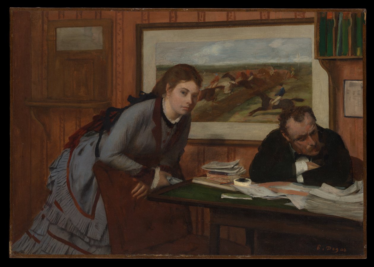 Tenere il broncio da Edgar Degas