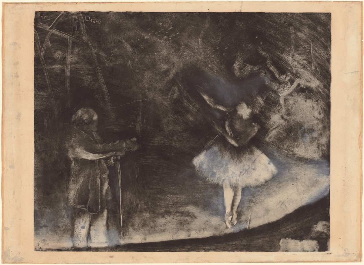 Il maestro di balletto da Edgar Degas