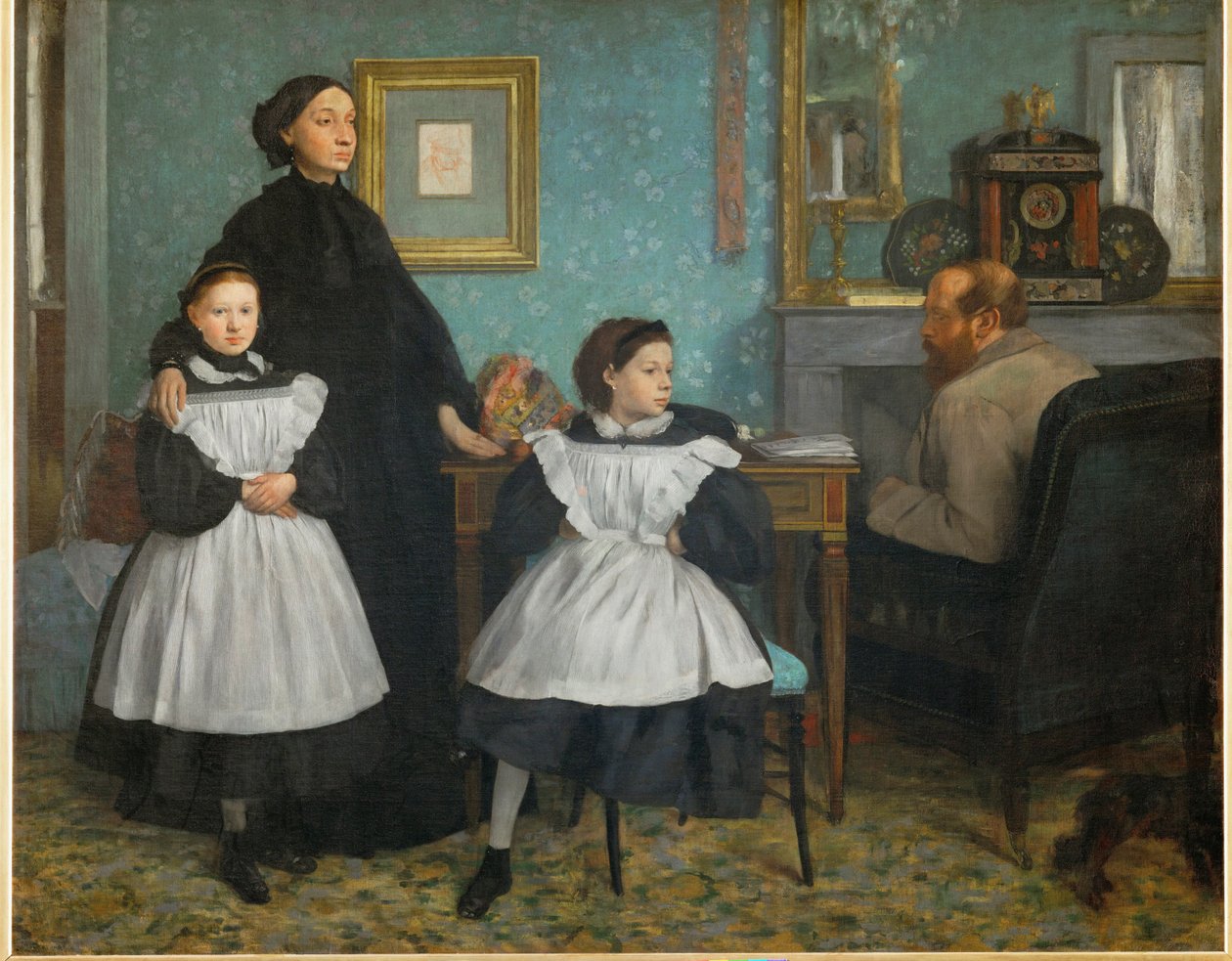 La famiglia Bellelli (olio su tela) da Edgar Degas