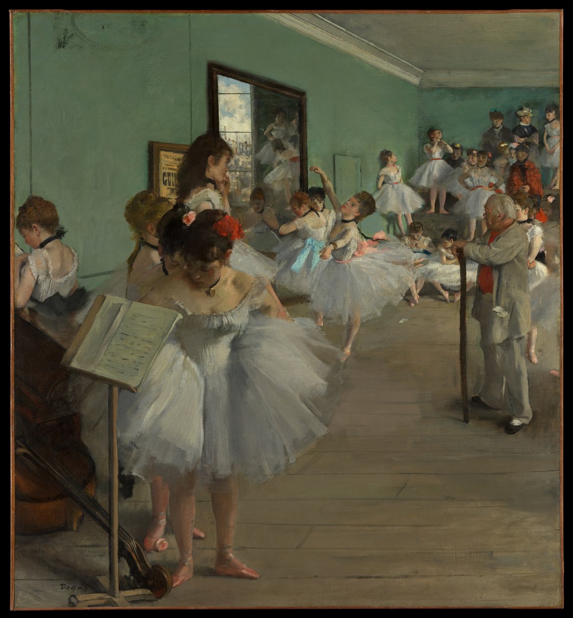 Il corso di danza da Edgar Degas