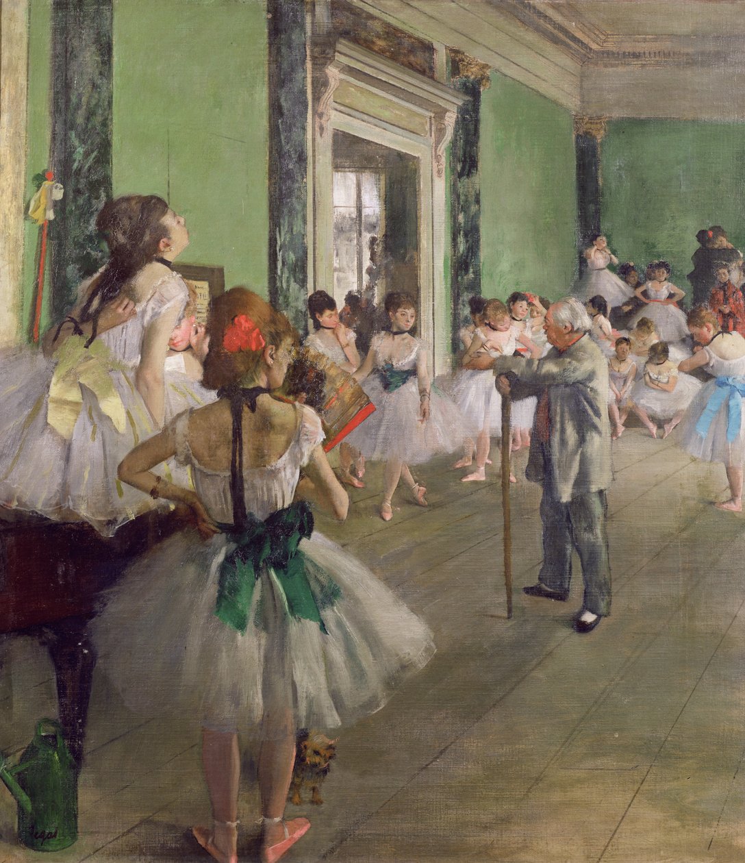 La lezione di danza, c.1873-76 da Edgar Degas