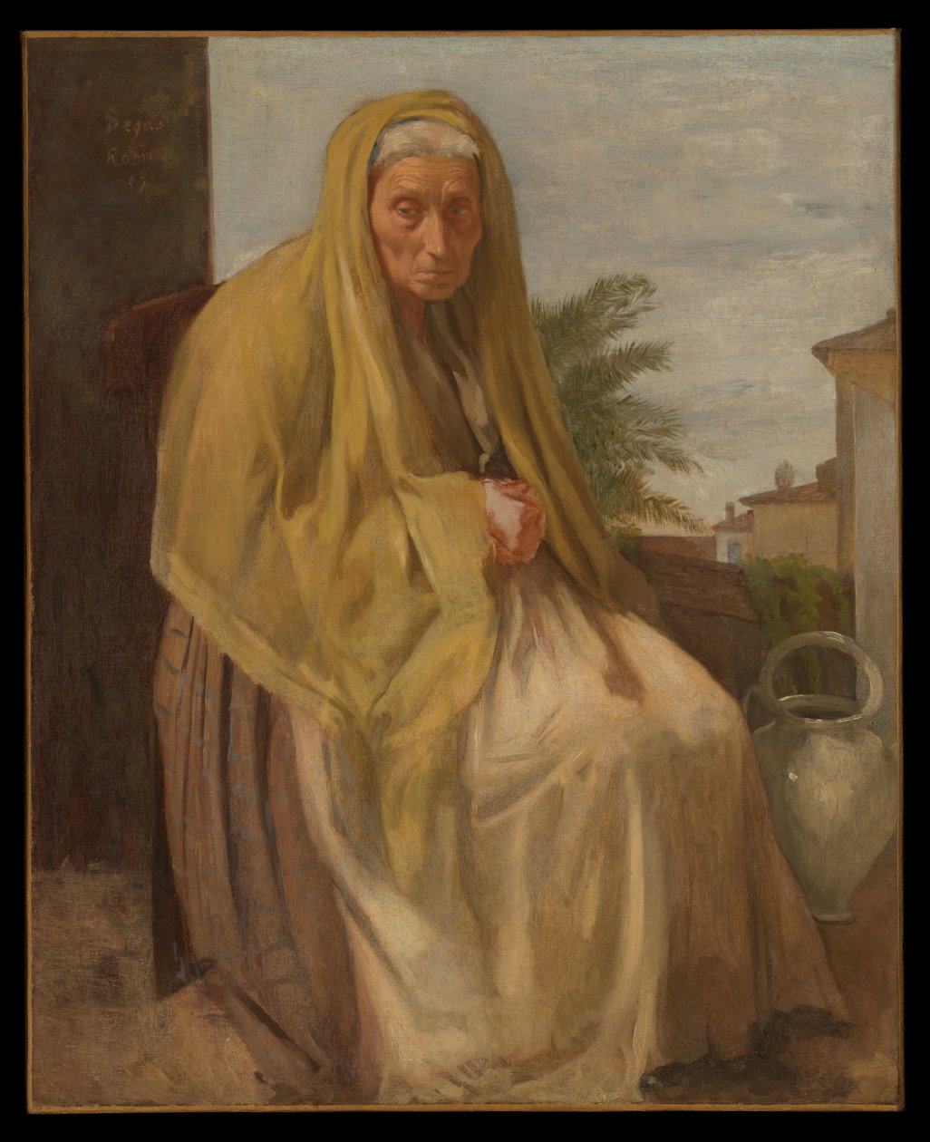 La vecchia italiana da Edgar Degas
