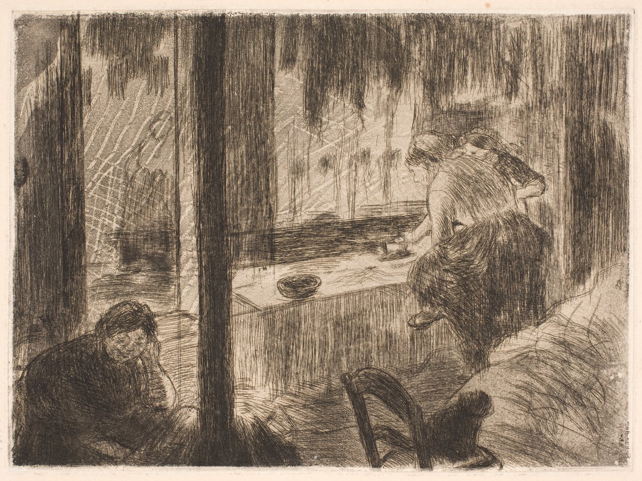 Le lavandaie da Edgar Degas