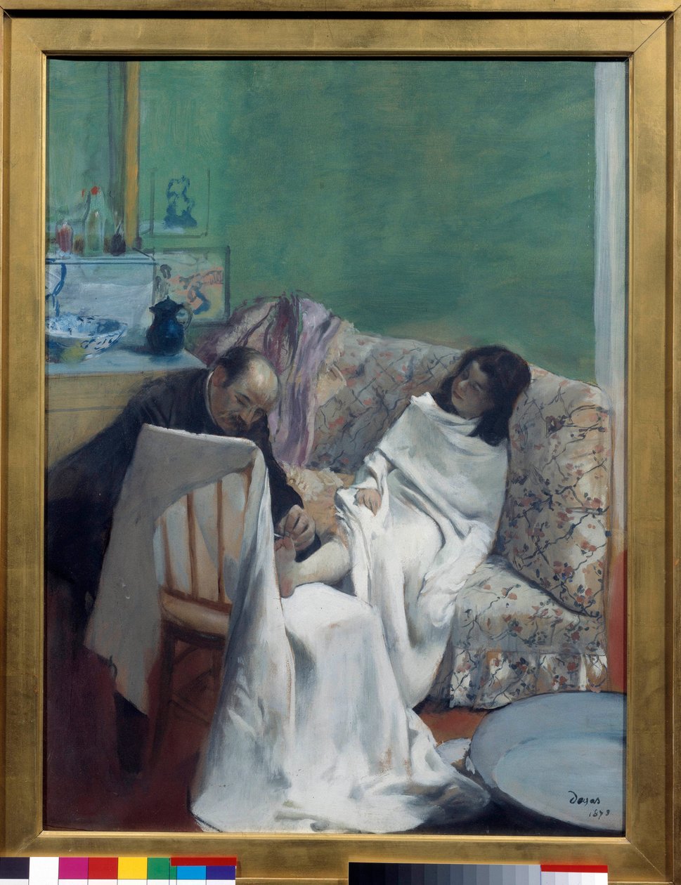 La pedicure da Edgar Degas