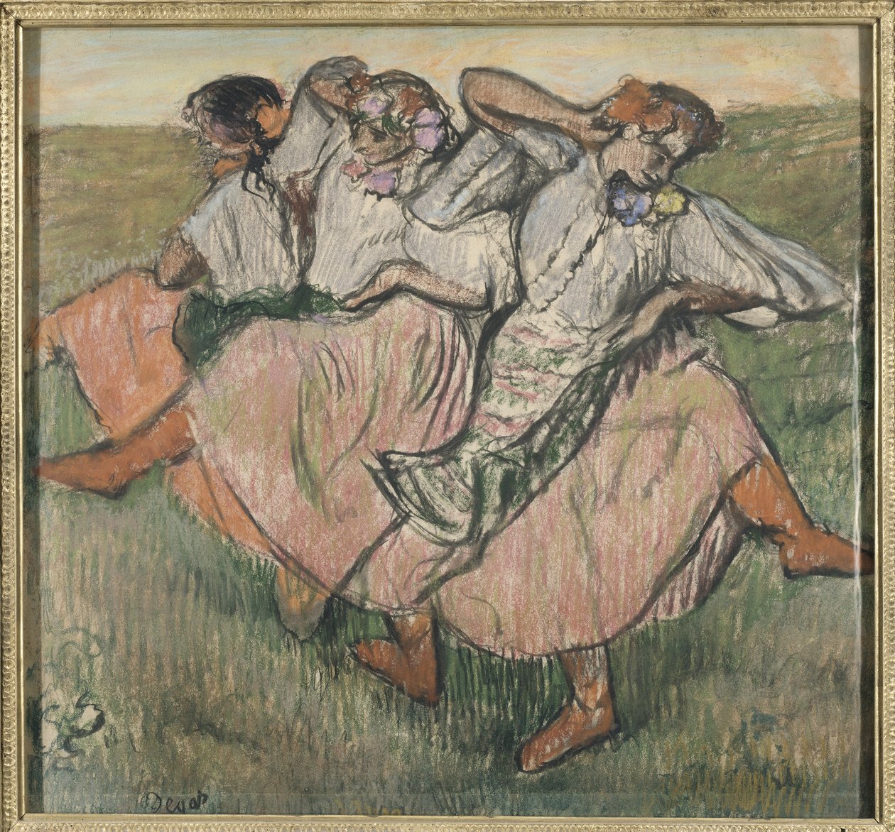 Tre danzatrici russe da Edgar Degas