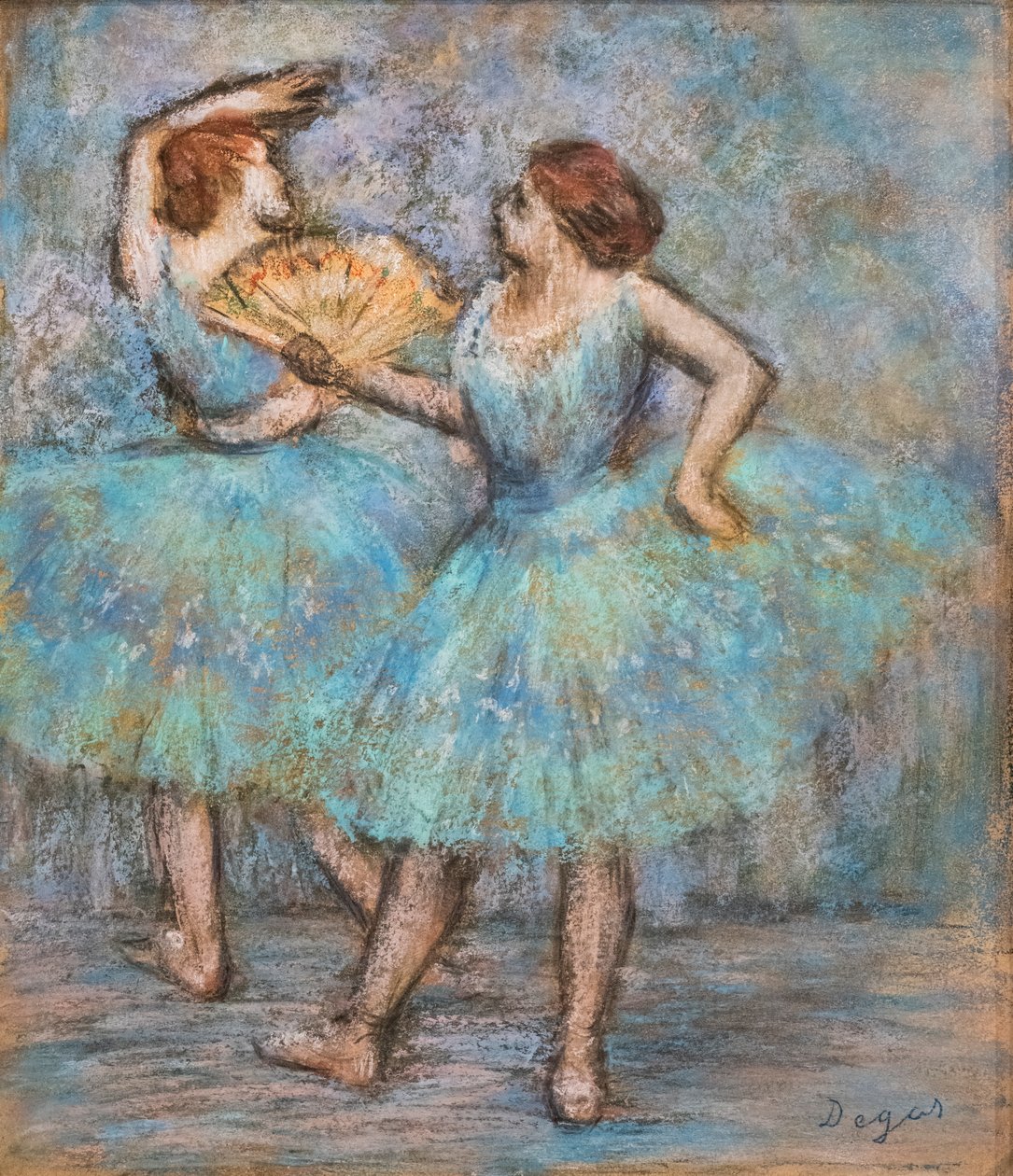 Due ballerine. Intorno al 1905 da Edgar Degas