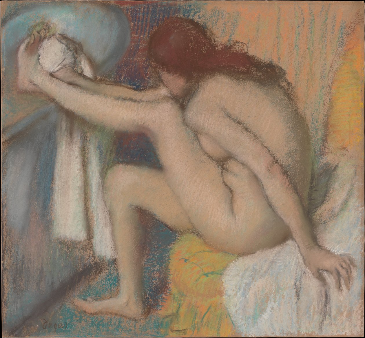 Donna che si asciuga il piede da Edgar Degas