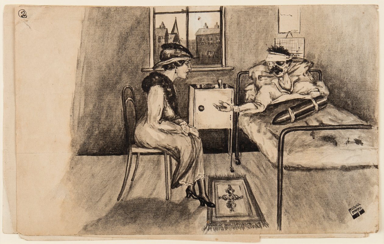Qualche Proiettile!, 13 ottobre 1917 da Edgar Fryer