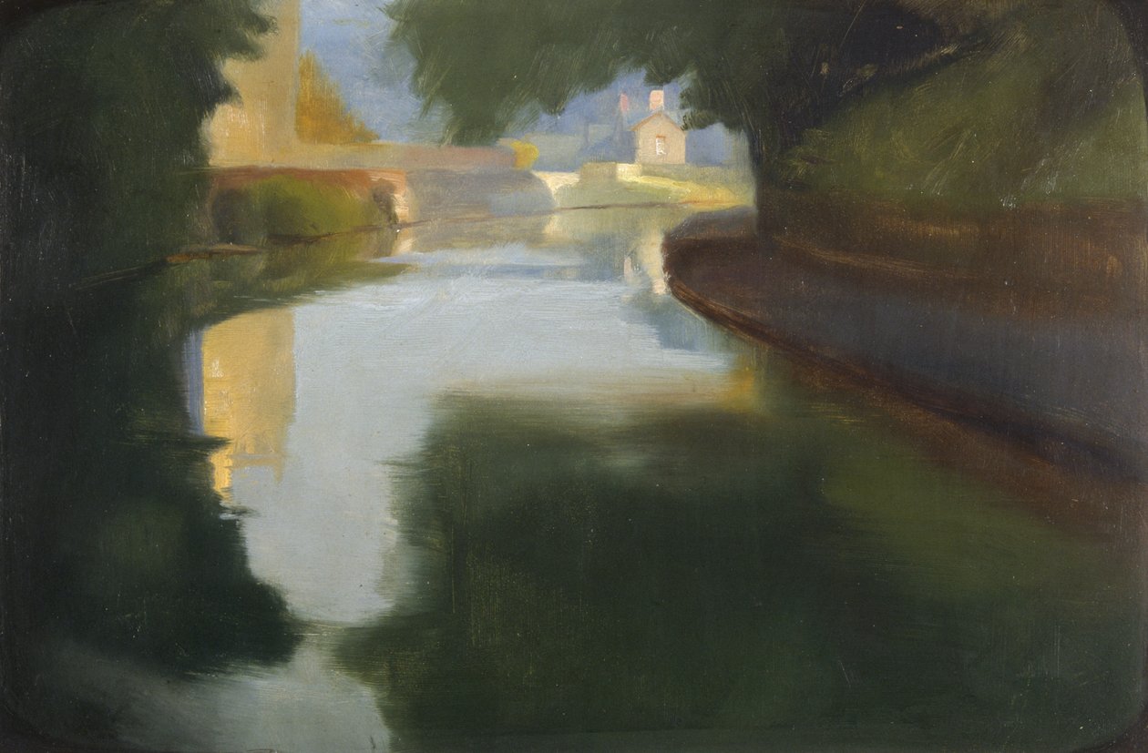 Il tramonto: il canale di Glamorgan da Edgar Herbert Thomas