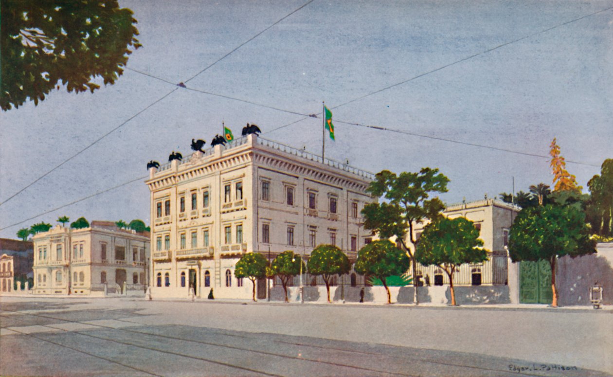 Palazzo Cattete - La residenza ufficiale del Presidente del Brasile da Edgar L. Pattison