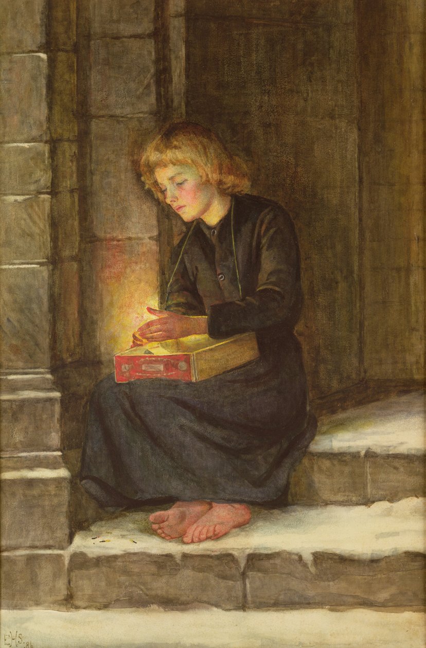 La ragazza dei fiammiferi da Edith Heckstall Smith