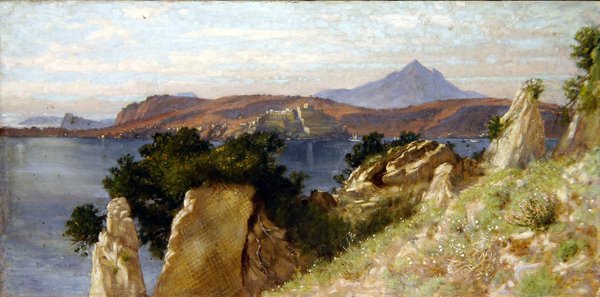 Villa di Cicerone e la baia di Bari da Edith Ridley Corbet