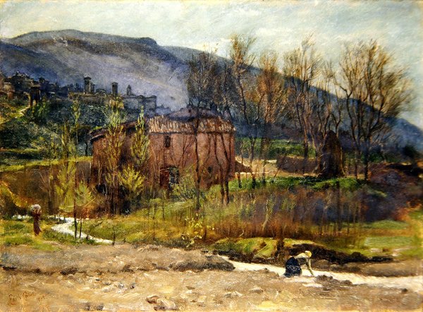 Villaggio toscano da Edith Ridley Corbet