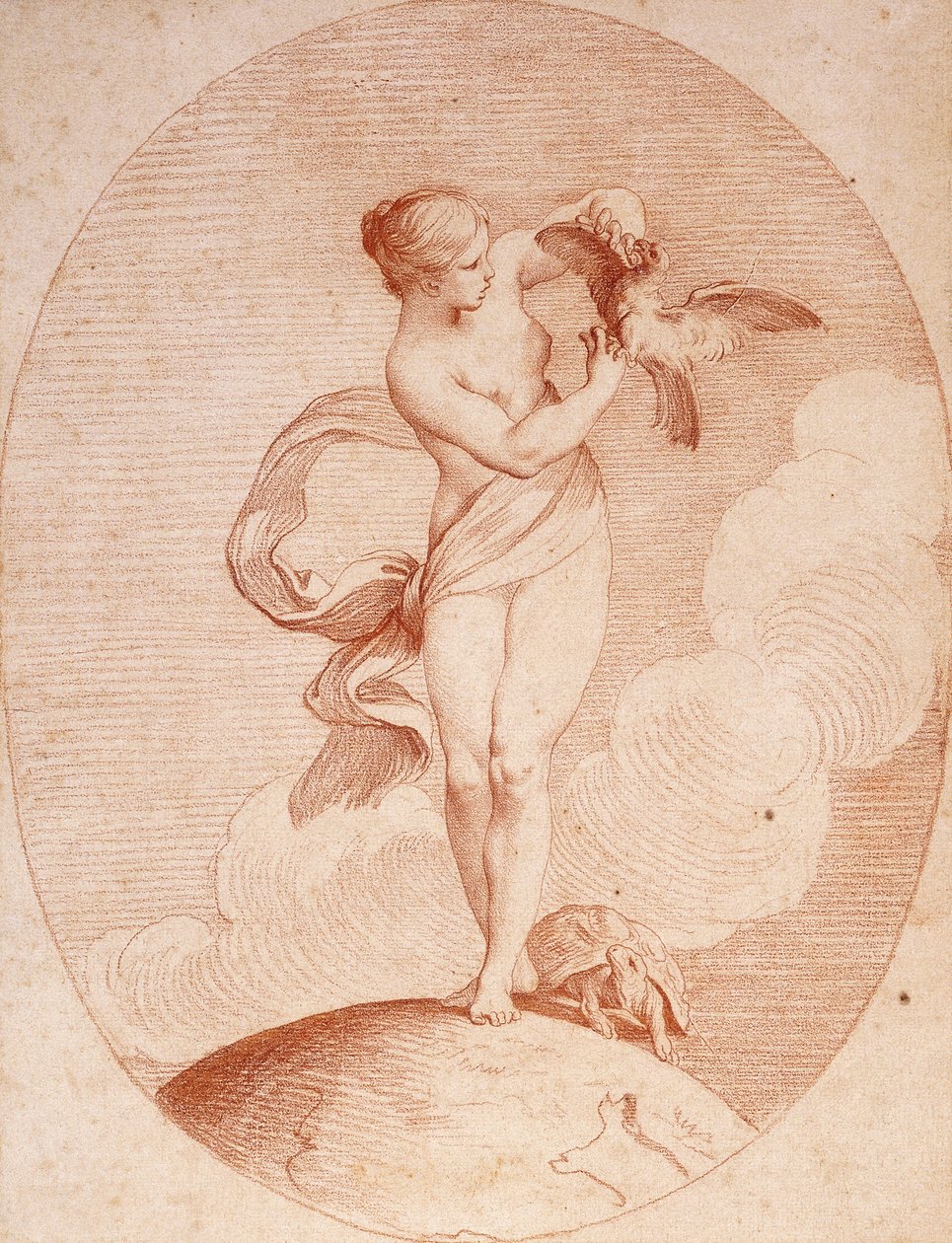 Il senso del tatto da Edmé Bouchardon