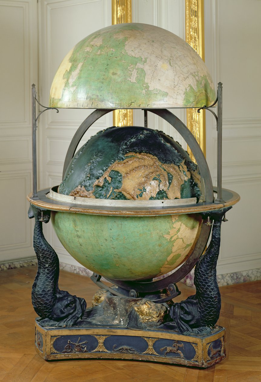 Globo terrestre e celeste ordinato da Luigi XVI (1754-93) per l