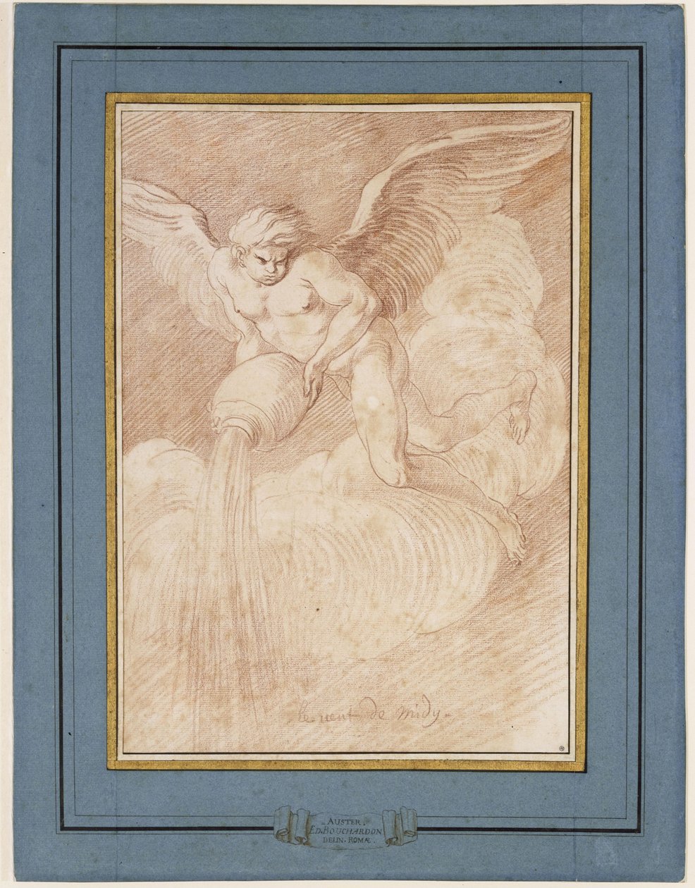 Der Südwind da Edmé Bouchardon