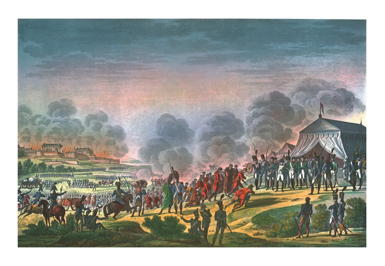 Bombardamento di Madrid, 4 dicembre 1808 da Edme Bovinet