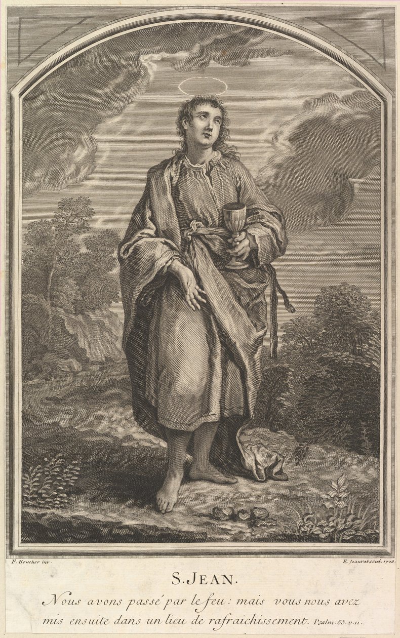San Giovanni, 1726 da Edme Jeaurat