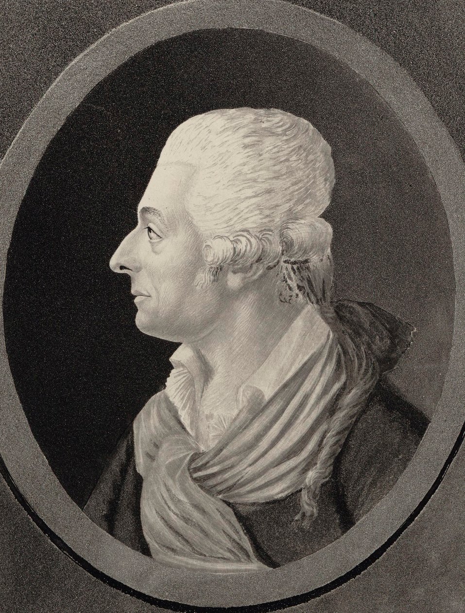 Ritratto del compositore Antonio Sacchini 1730-1786, 1810 da Edme Quenedey