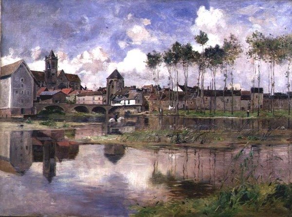 Moret-sur-Loing da Edmond Charles Yon