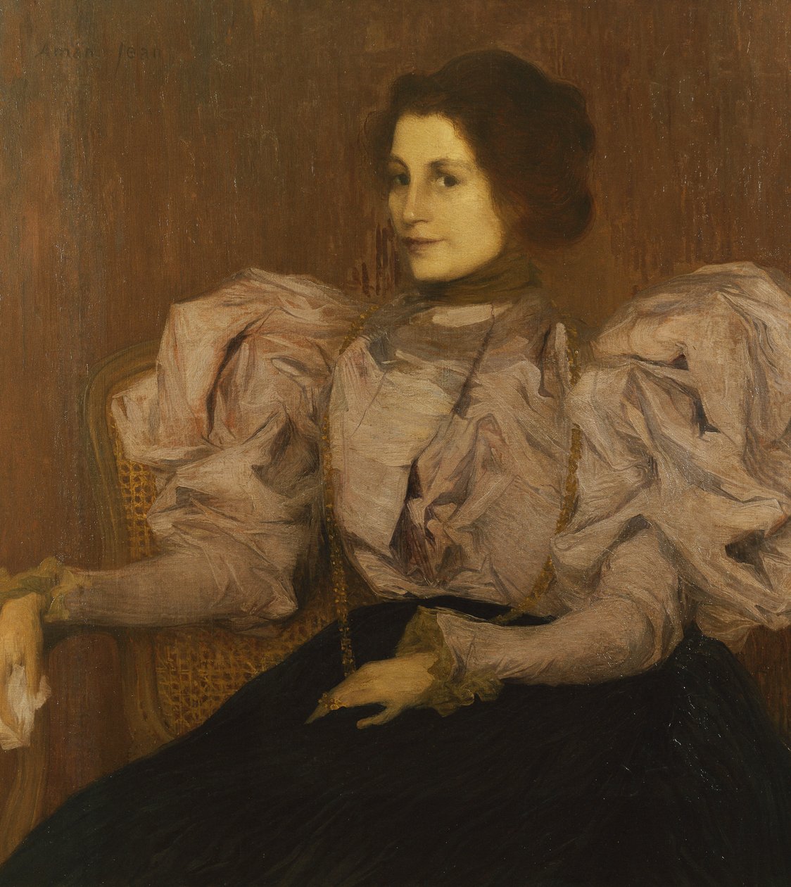 Ritratto di Madame Besnard, c.1896 da Edmond François Aman Jean