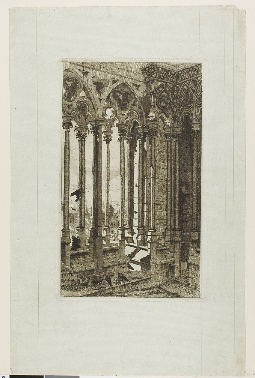 La Galleria di Notre-Dame, Parigi da Edmond Gosselin