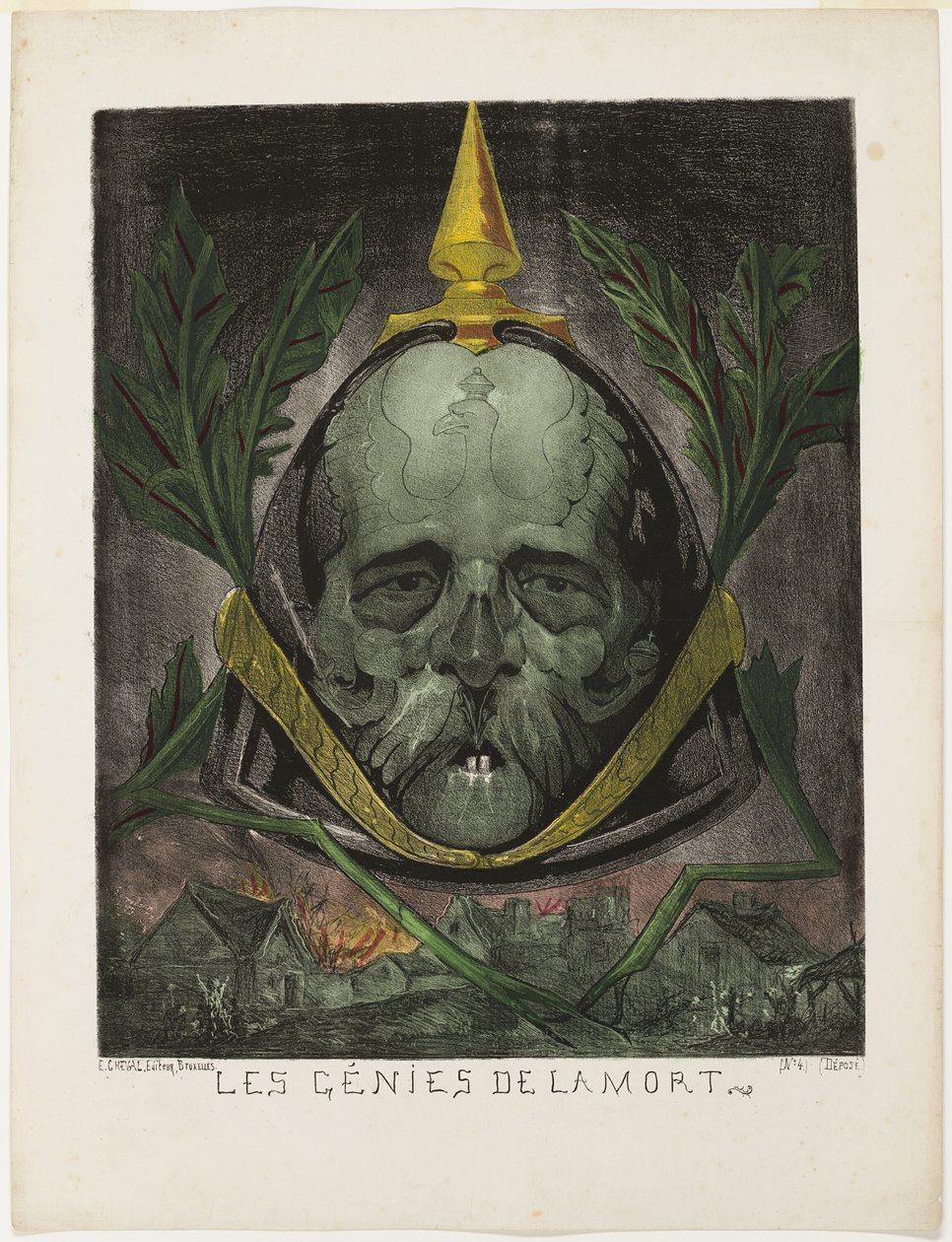 Bismarck, da I geni della morte da Edmond Guilliaume