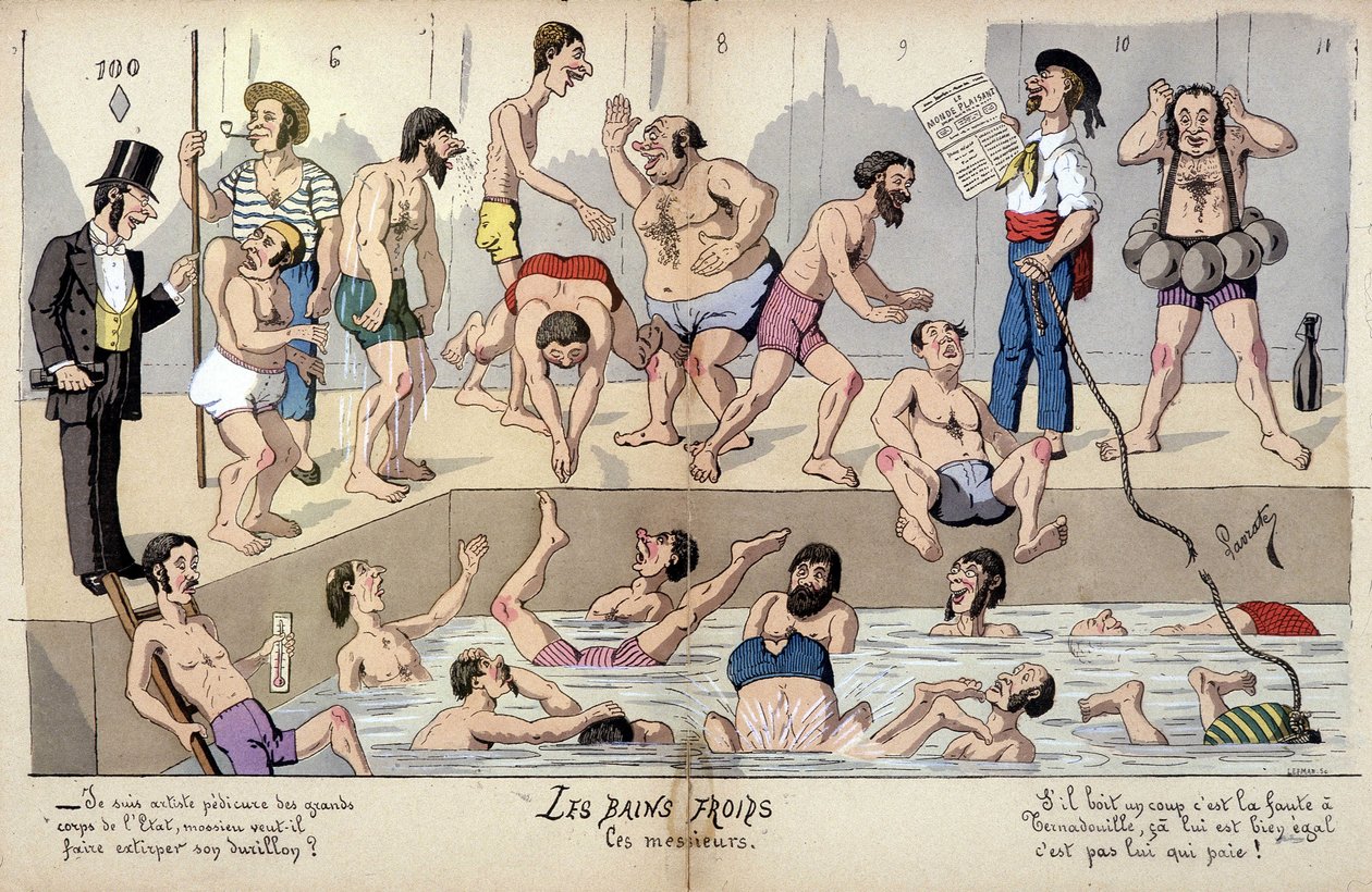 Cartone sulla società francese di Lavrate: bagni pubblici da Edmond Lavrate