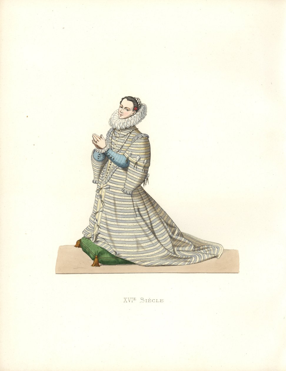 Arciduchessa Isabel Clara Eugenia (1566-1633) da Edmond Lechevallier Chevignard