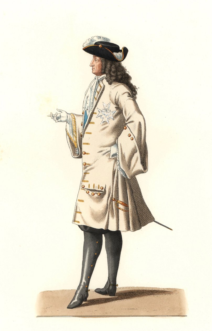 Luigi XIV di Francia (1638-1715) da Edmond Lechevallier-Chevignard