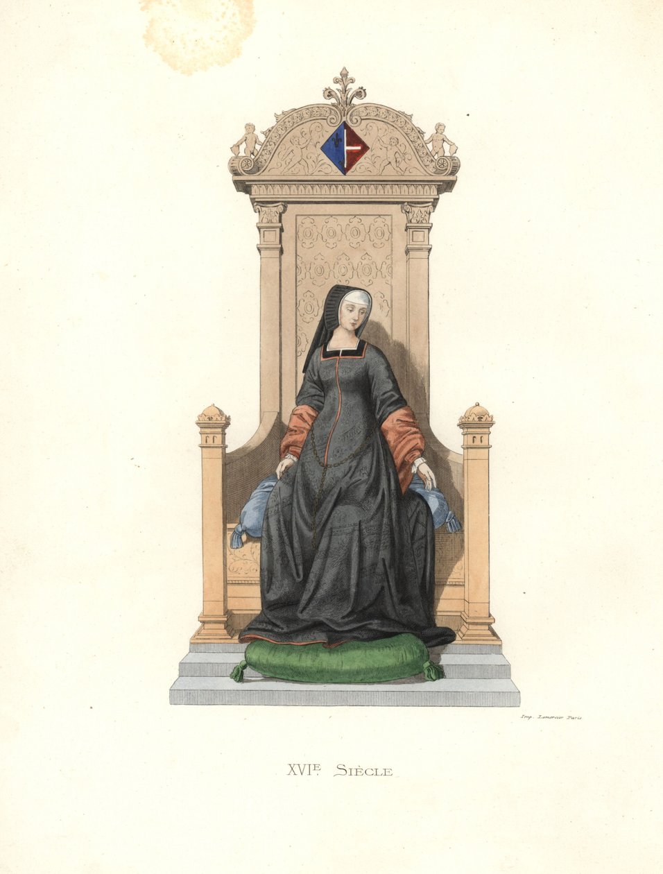 Luisa di Savoia (1476-1531) da Edmond Lechevallier-Chevignard